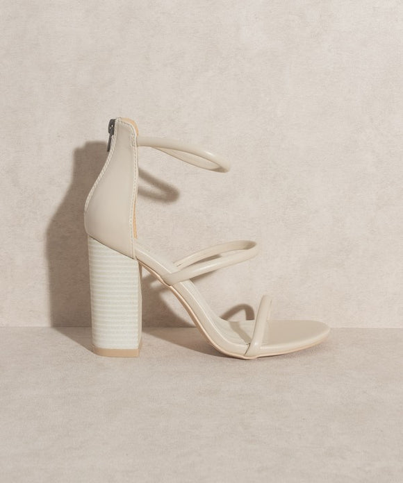 Shoes - OASIS SOCIETY Taylor - Minimalist Strappy Heel -  - Cultured Cloths Apparel