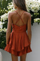 Women's Rompers - Sleeveless Surplice Romper -  - Cultured Cloths Apparel