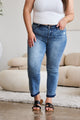 Denim - Judy Blue Full Size Release Hem Cropped Bootcut Jeans -  - Cultured Cloths Apparel