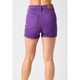 Women's Shorts - Judy Blue High Waist Tummy Control Garment Dyed Shorts -  - Cultured Cloths Apparel