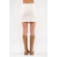 Women's Skirts - High Waist Corduroy Mini Skirt -  - Cultured Cloths Apparel