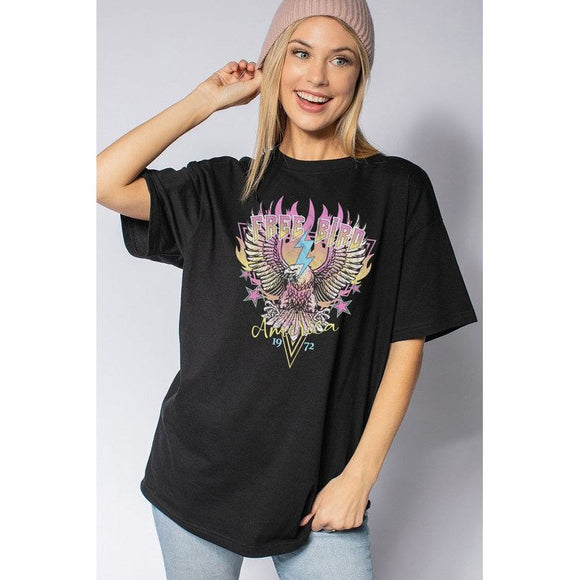 Graphic T-Shirts - Free Bird American Graphic Tee -  - Cultured Cloths Apparel