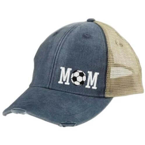 Baseball Hats - Mom Hat Soccer Mesh Trucker Hat -  - Cultured Cloths Apparel