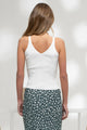 Women's Sleeveless - V NECK SWEATER KNIT CAMI TANK -  - Cultured Cloths Apparel