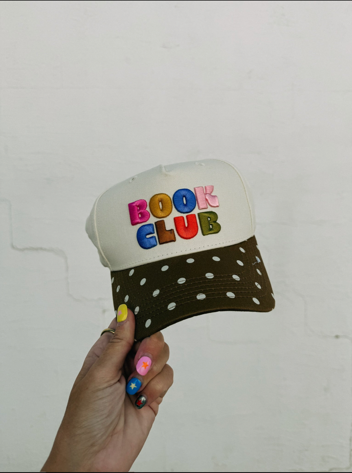 Book club trucker hat