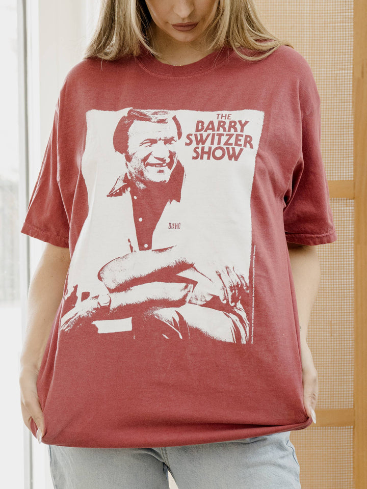 OU Sooners Barry Switzer Show Crimson Comfort Colors Tee