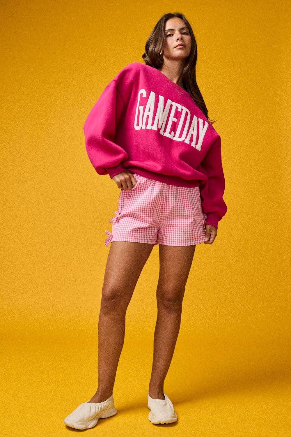 Graphic T-Shirts - Heather Gameday Sweatshirt - - Cultured Cloths Apparel