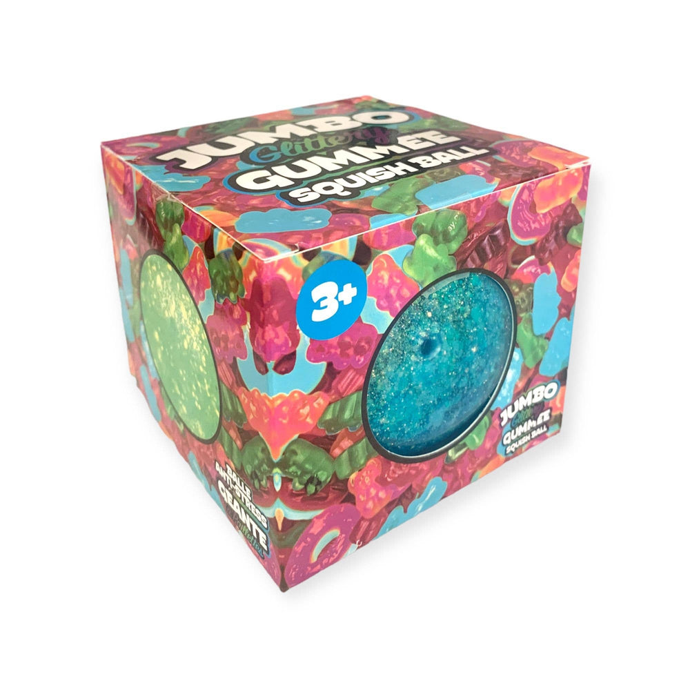 Accessories, Toys - Jumbo Glittery Gummee Ball - 4" - - Cultured Cloths Apparel