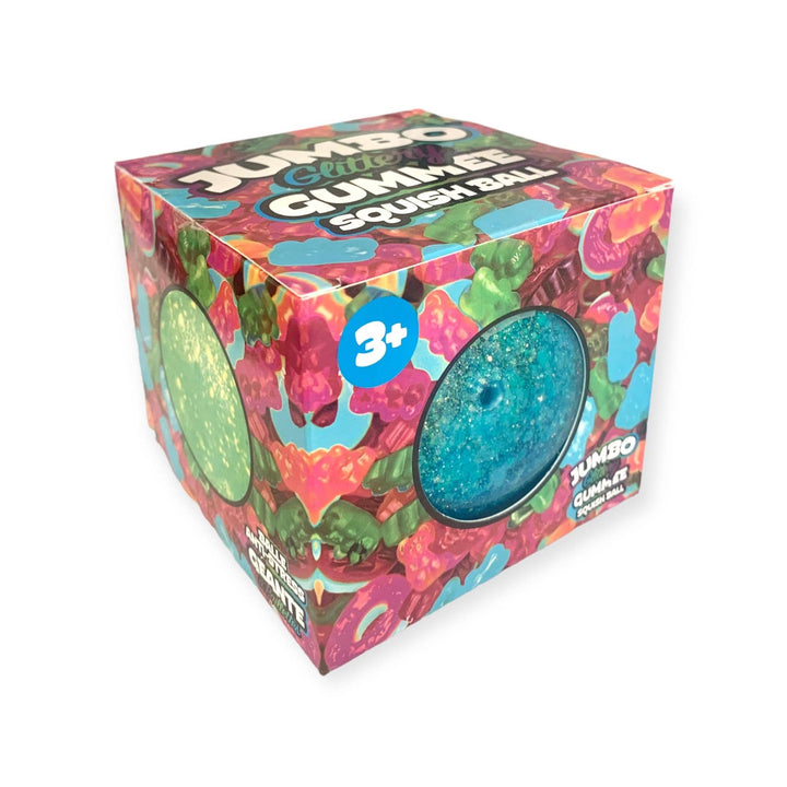 Accessories, Toys - Jumbo Glittery Gummee Ball - 4" - - Cultured Cloths Apparel