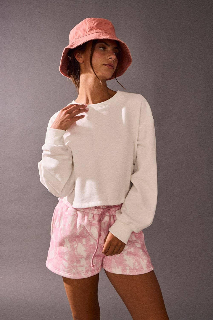 Women's Sweaters - Back Bow Long Sleeve Knit Sweater - - Cultured Cloths Apparel