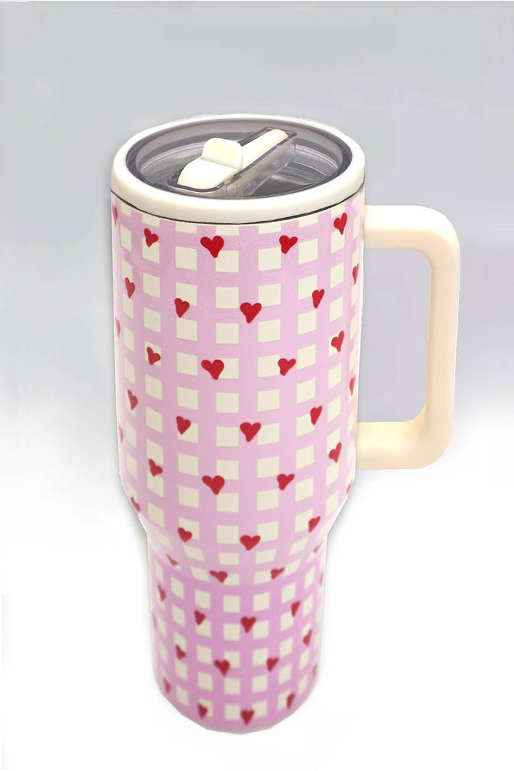 40oz SPILL FREE STAINLESS STEEL VACUUM TUMBLER