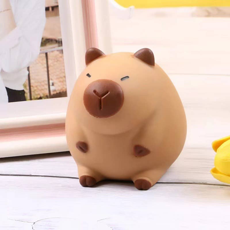 Accessories, Toys - Cute Capybara Squishy Squeeze Toy Fidget Toy - - Cultured Cloths Apparel