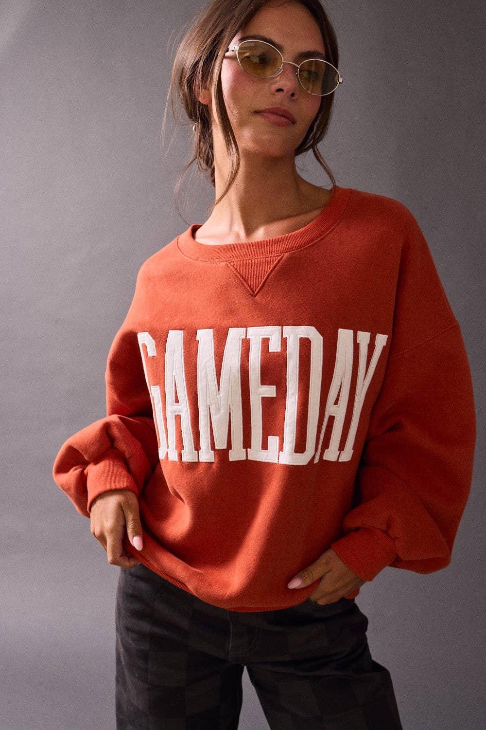 Graphic T-Shirts - Heather Gameday Sweatshirts - - Cultured Cloths Apparel