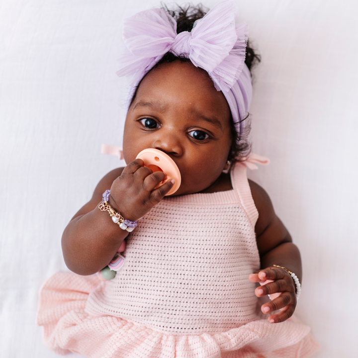 Accessories - Baby Bling® Tulle FAB® soft nylon headband with tulle bow - - Cultured Cloths Apparel