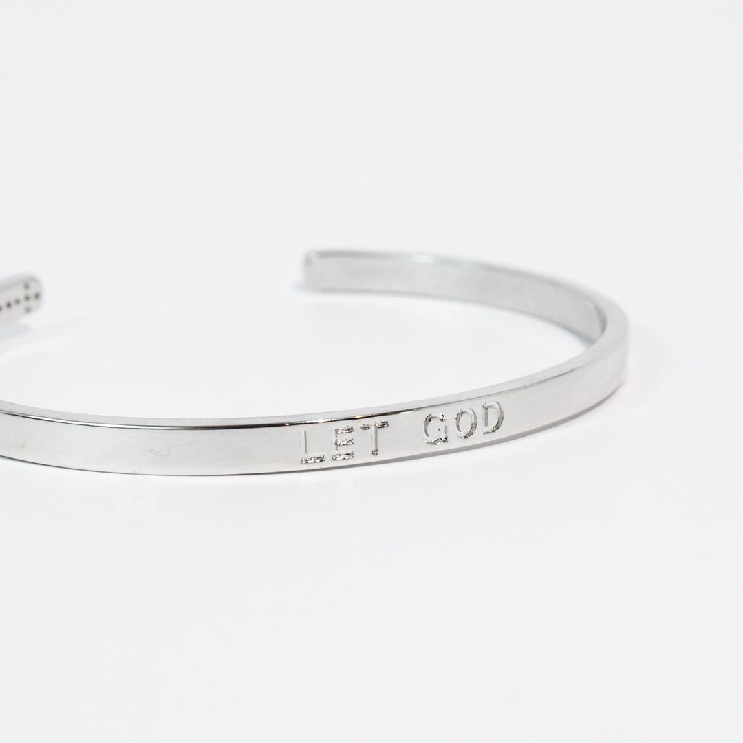 Accessories, Bracelets - Let God Bangle - - Cultured Cloths Apparel