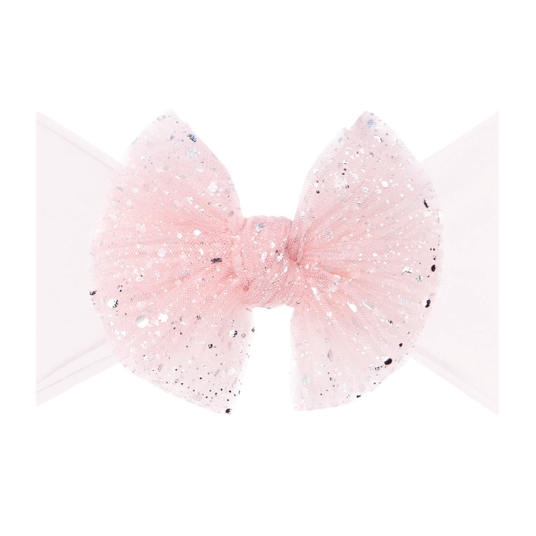 Accessories - Baby Bling® Tulle FAB® soft nylon headband with tulle bow - - Cultured Cloths Apparel