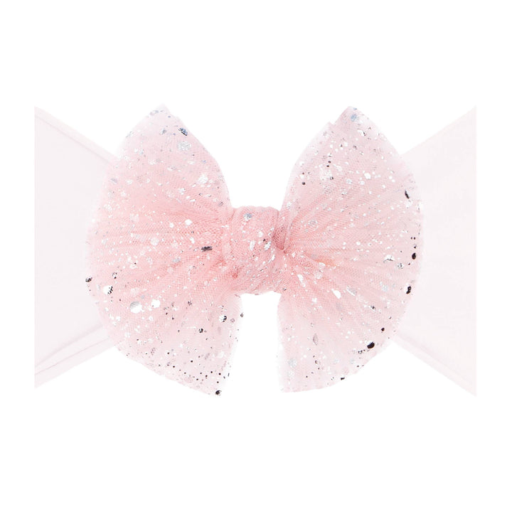 Accessories - Baby Bling® Tulle FAB® soft nylon headband with tulle bow - - Cultured Cloths Apparel