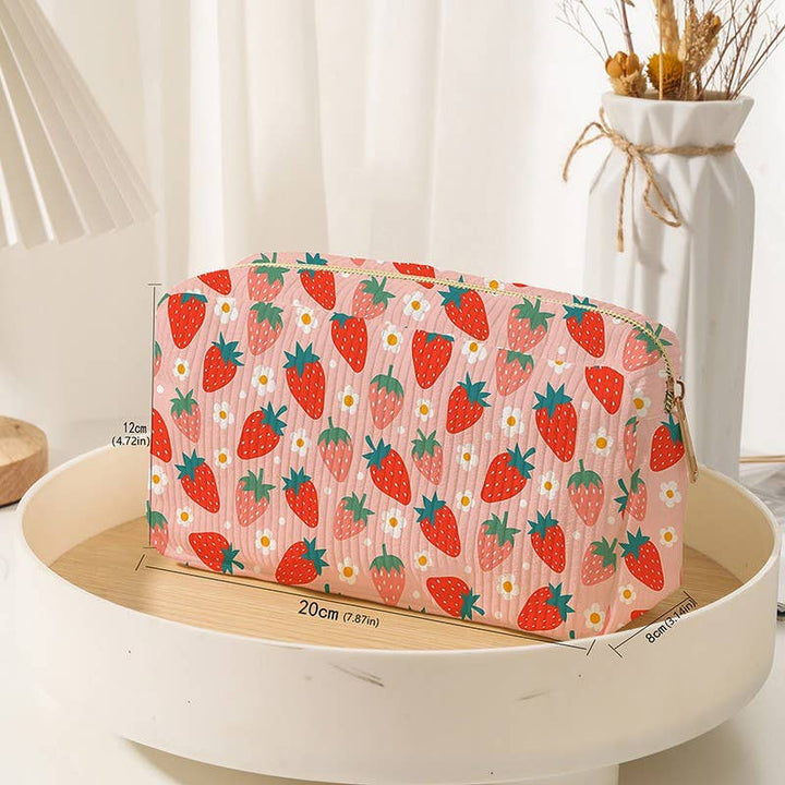 Accessories, Bags - MAKEUP COSMETIC POUCH BAG - - Cultured Cloths Apparel