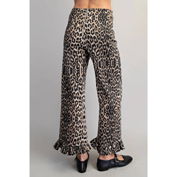 Pants - Leopard Pants - - Cultured Cloths Apparel