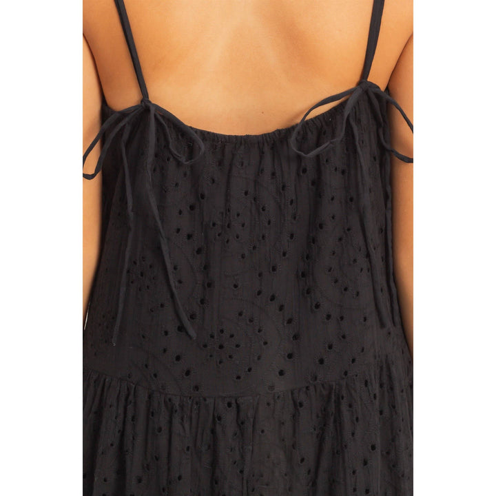 Dresses - Tiered Spaghetti Strap Maxi Dress - - Cultured Cloths Apparel