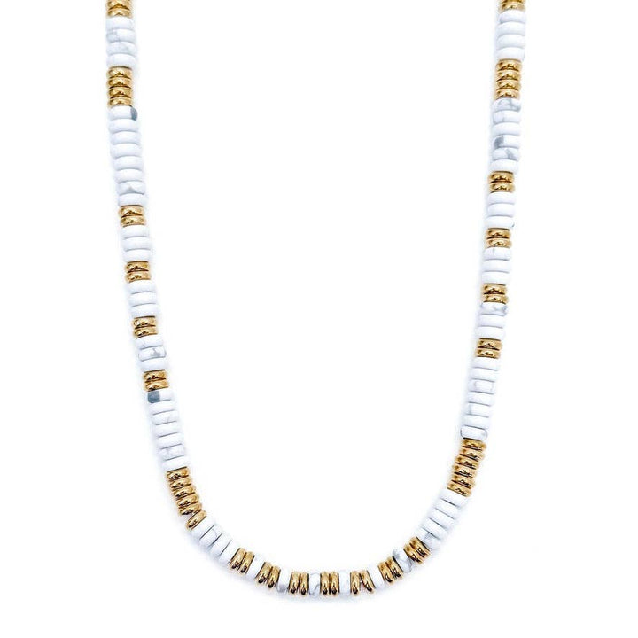 Joan Multi Color Beaded Stone Necklace