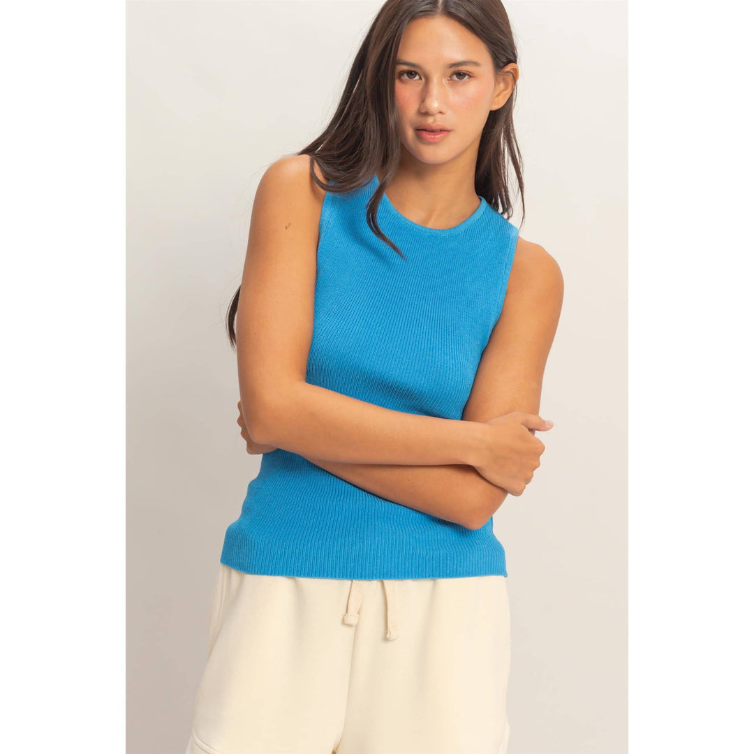 Ribbed Knit Tank Top