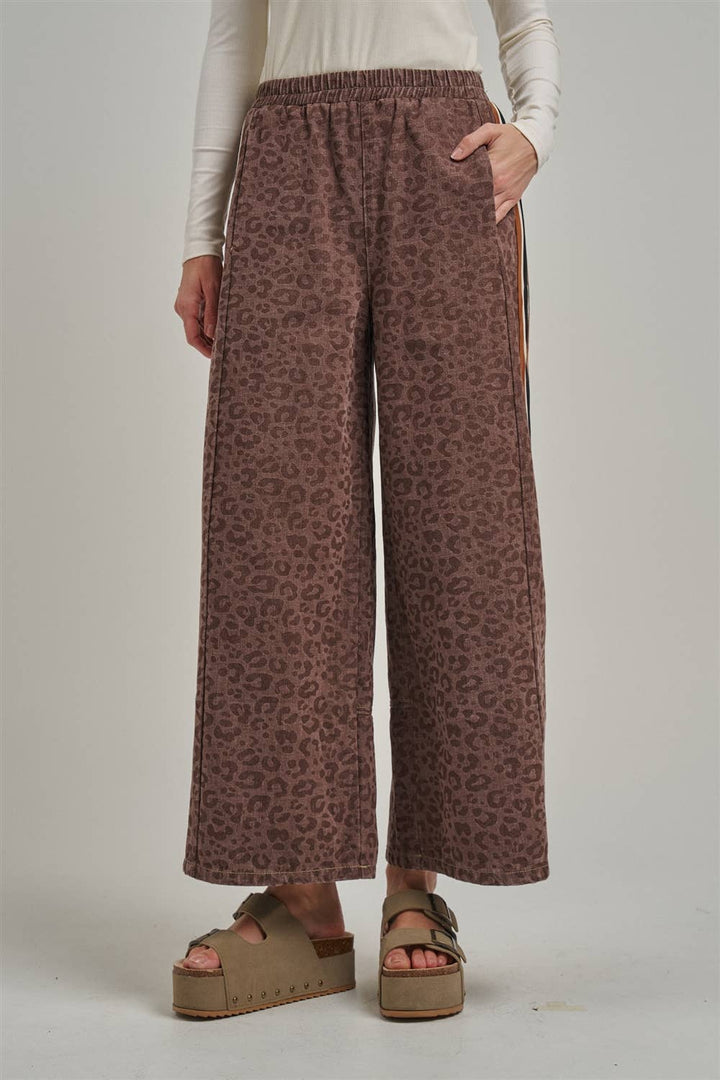 FALL VINTAGE LEOPARD WIDE LEG PANTS WITH POCKETS_JLB80118-02