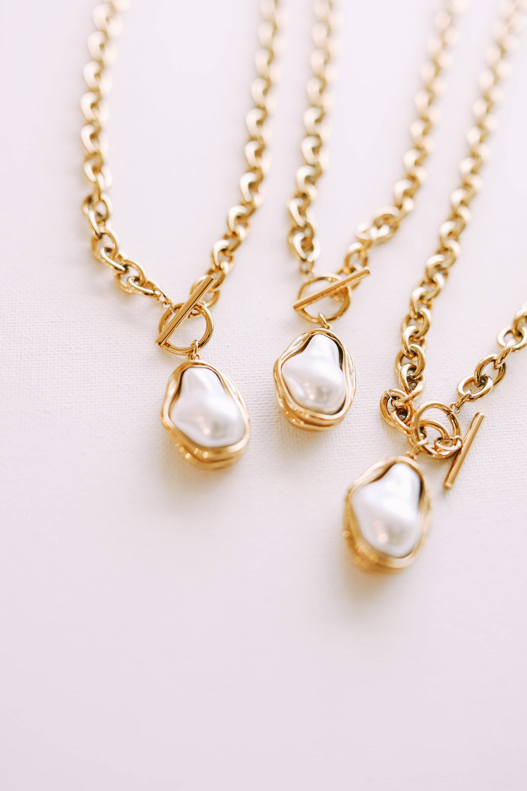 Accessories, Jewelry - Cora Baroque Pearl Necklace - - Cultured Cloths Apparel