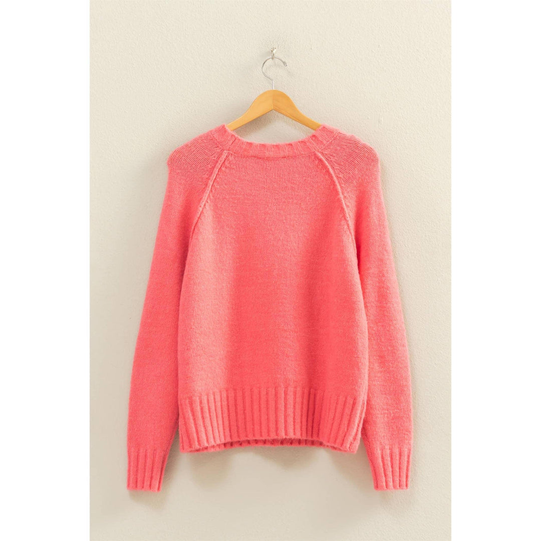 Women's Sweaters - Raglan Sleeve Crew Neck Sweater - - Cultured Cloths Apparel