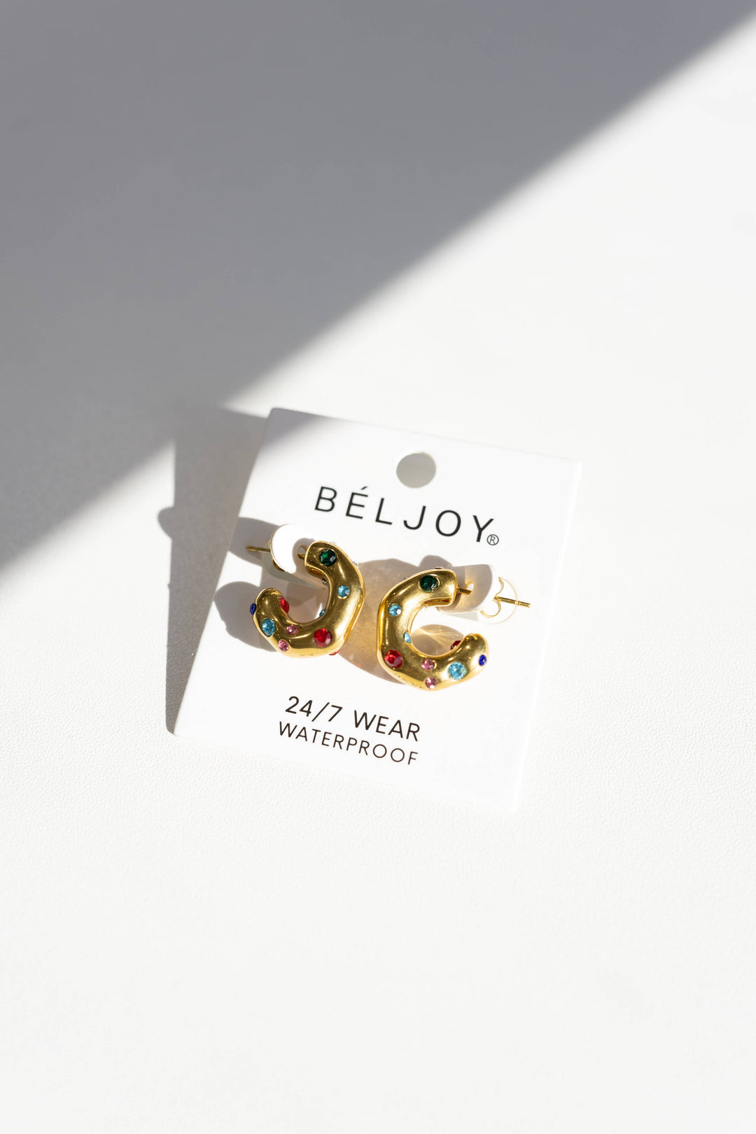 Accessories, Jewelry - Ebby Hoop Earrings - COLORFUL - Cultured Cloths Apparel