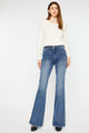 Denim - High Rise Flare Jeans -  - Cultured Cloths Apparel