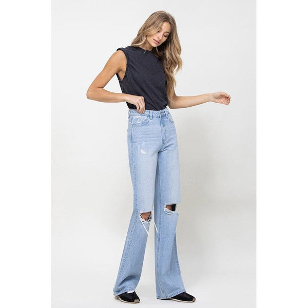 Denim - 90's Vintage Flare Jeans -  - Cultured Cloths Apparel