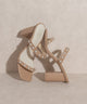 Shoes - OASIS SOCIETY Victoria - Pearl Strap Heel -  - Cultured Cloths Apparel