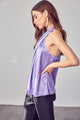 Women's Sleeveless - Cross Neck Top -  - Cultured Cloths Apparel