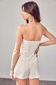 Women's Rompers - Eyelet Ruffle Romper -  - Cultured Cloths Apparel