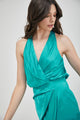 Women's Dresses - V-Neck Wrap Dress -  - Cultured Cloths Apparel