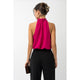 Women's Sleeveless - Sleeveless Smocking Halter Neck Top -  - Cultured Cloths Apparel