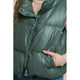 Outerwear - PU Padded Vest -  - Cultured Cloths Apparel