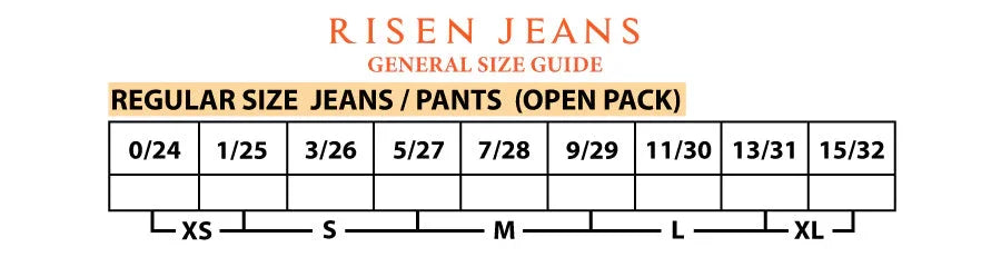 Denim - Risen High Rise Straight Jeans Medium Blue - - Cultured Cloths Apparel