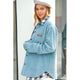 Outerwear - Madera Shacket - BABY BLUE - Cultured Cloths Apparel