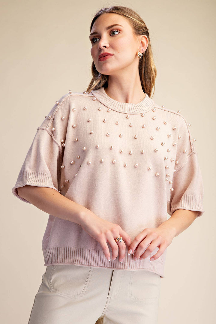 Pearl Crewneck Sweater