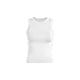 Athleisure - Smooth Thick Banded Tank Top - White - Cultured Cloths Apparel