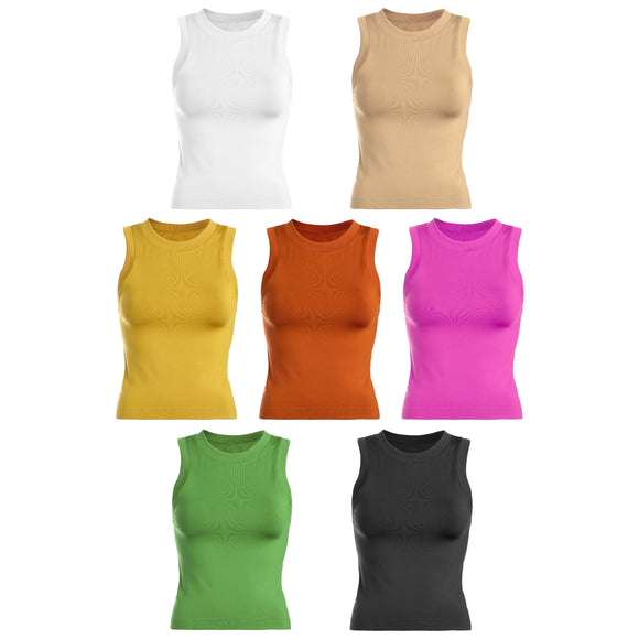 Athleisure - Smooth Thick Banded Tank Top -  - Cultured Cloths Apparel