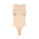 Athleisure - Thick Banded Smooth Bodysuit - Light Nude - Cultured Cloths Apparel