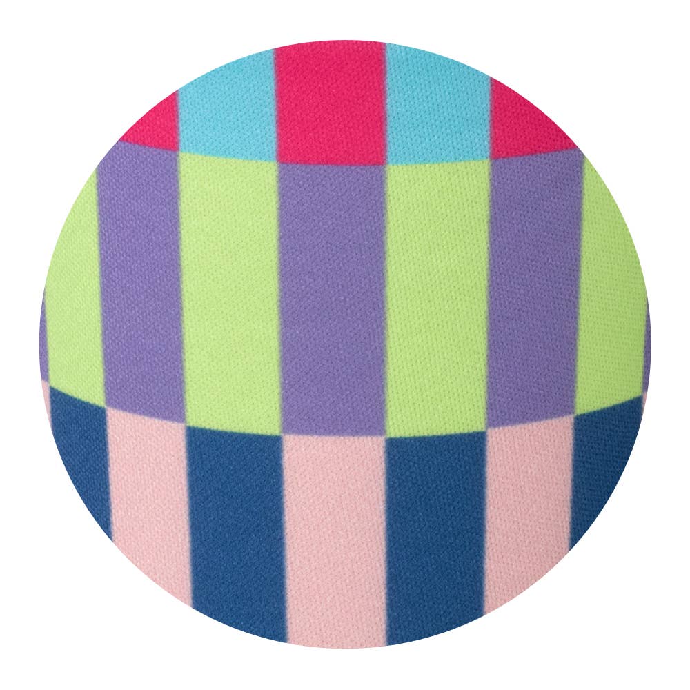 Drinkware - Brite Stripe Iced Cup Coolie (Large) - - Cultured Cloths Apparel