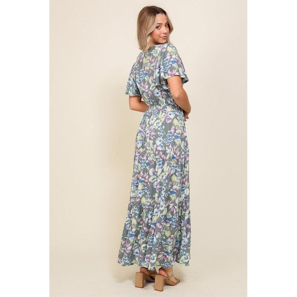 Women's Dresses - Arya Flora Maxi Dress -  - Cultured Cloths Apparel