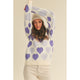 Women's Sweaters - Pearl Embellished Heart Sweater -  - Cultured Cloths Apparel