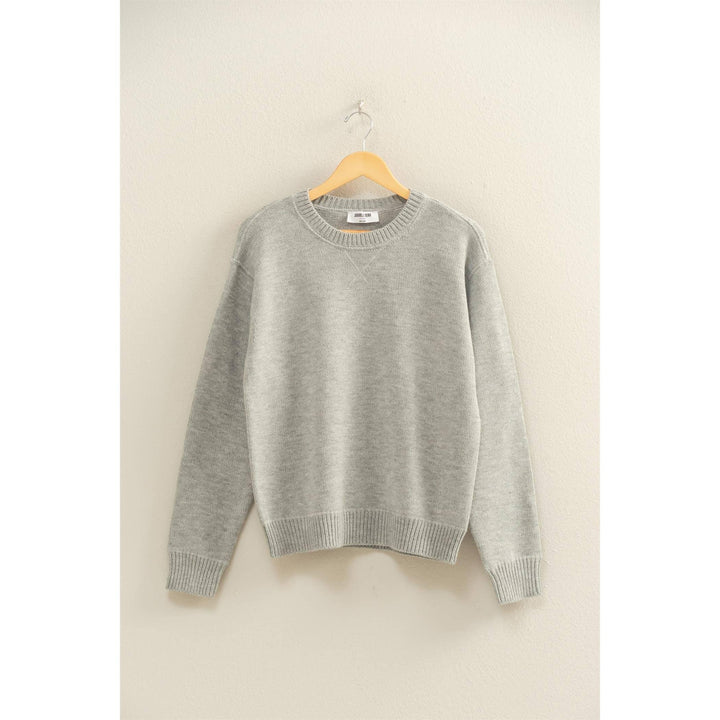 Women's Sweaters - Crew Neck Sweater - - Cultured Cloths Apparel