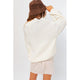Women's - Ribbed Knitted Sweater -  - Cultured Cloths Apparel