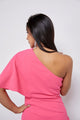 Women's Dresses - One Shoulder Wrap Dress -  - Cultured Cloths Apparel